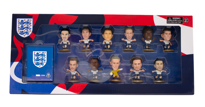 Soccerstarz - England Team Pack 11 figure (2024 Version) /Figures