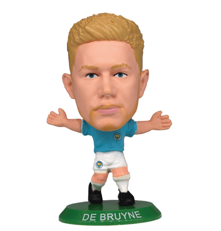 Soccerstarz - Manchester City - Kevin De Bruyne - Home Kit (Classic Kit) (NEW SCULPT)