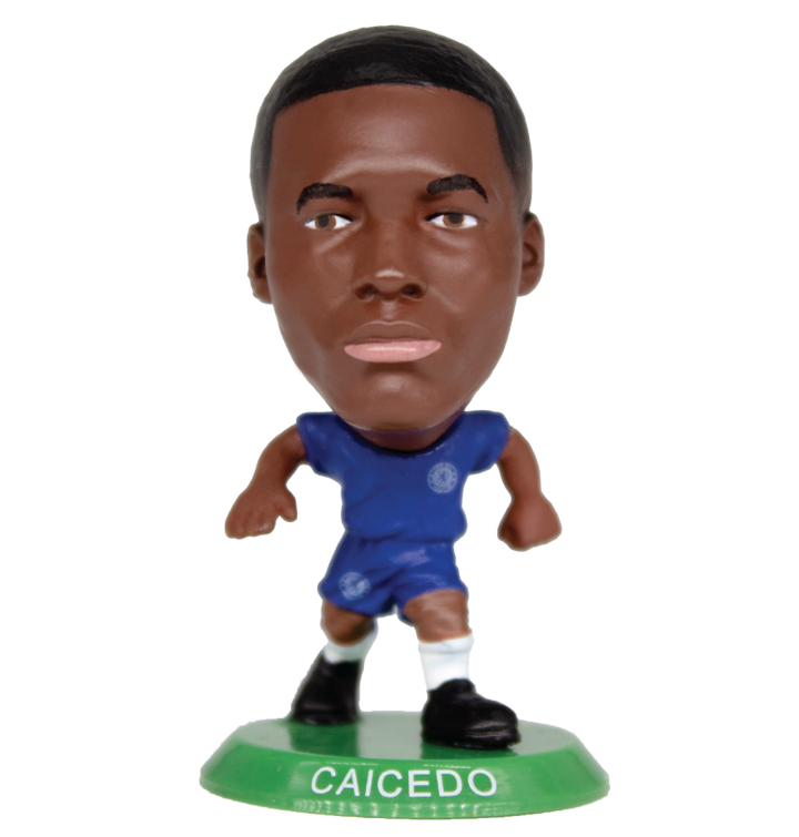 Soccerstarz - Chelsea Moises Caicedo - Home Kit (Classic Kit) /Figures