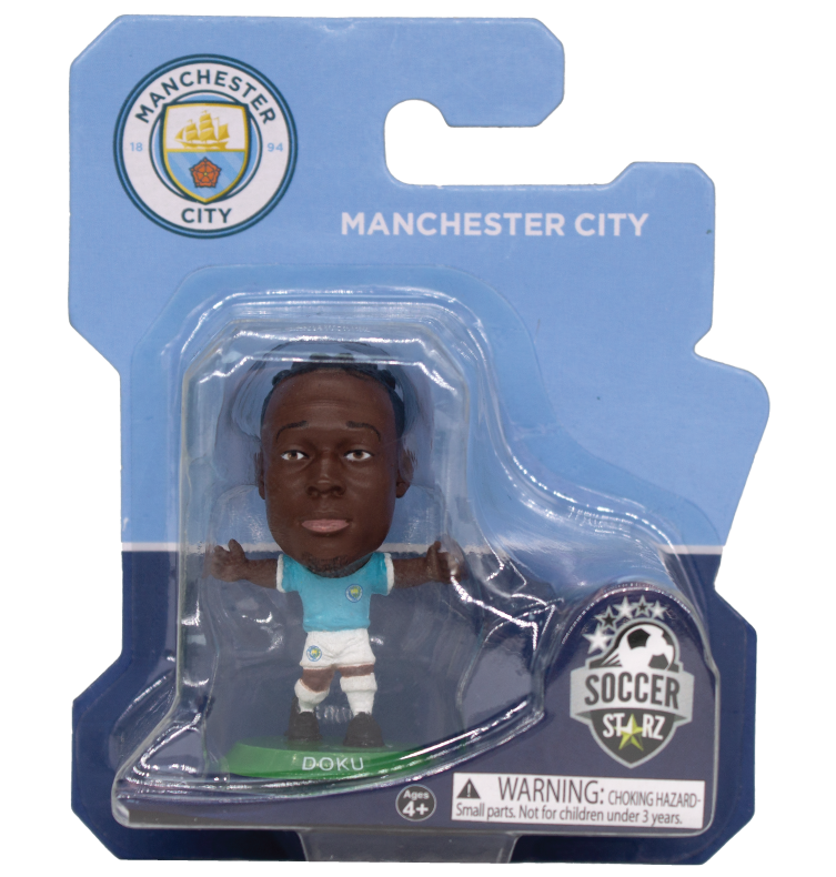 Soccerstarz - Man City Jeremy Doku - Home Kit (Classic Kit) /Figures