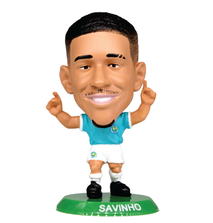 Soccerstarz - Man City Savinho - Home Kit (Classic Kit) /Figures