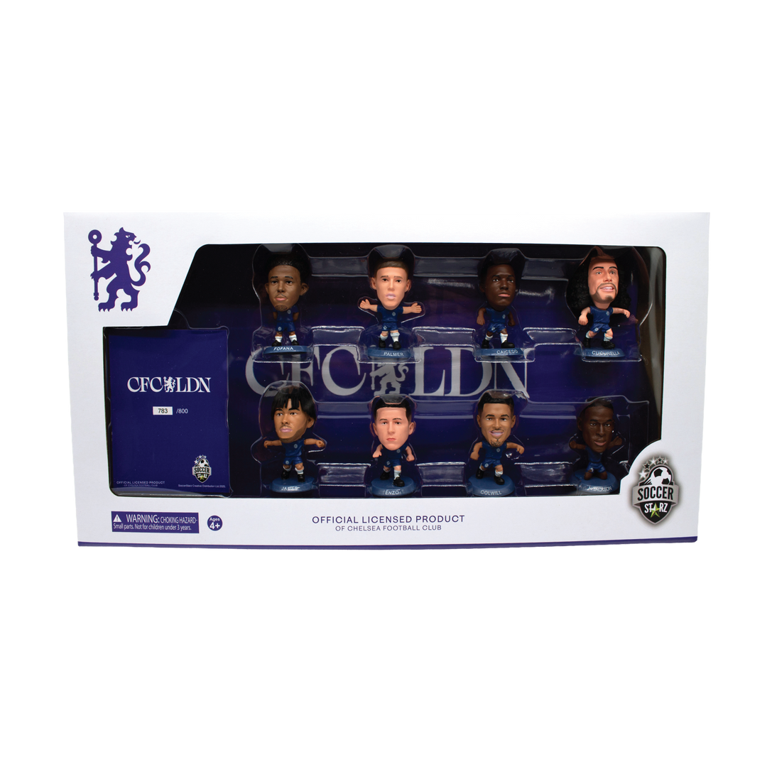 Soccerstarz - Chelsea 8 figure Team Pack (2025/26 Version Classic Kit) /Figures