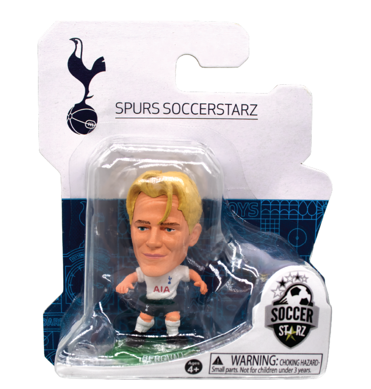 Soccerstarz - Spurs Lucas Bergvall Figure - Classic Home Kit