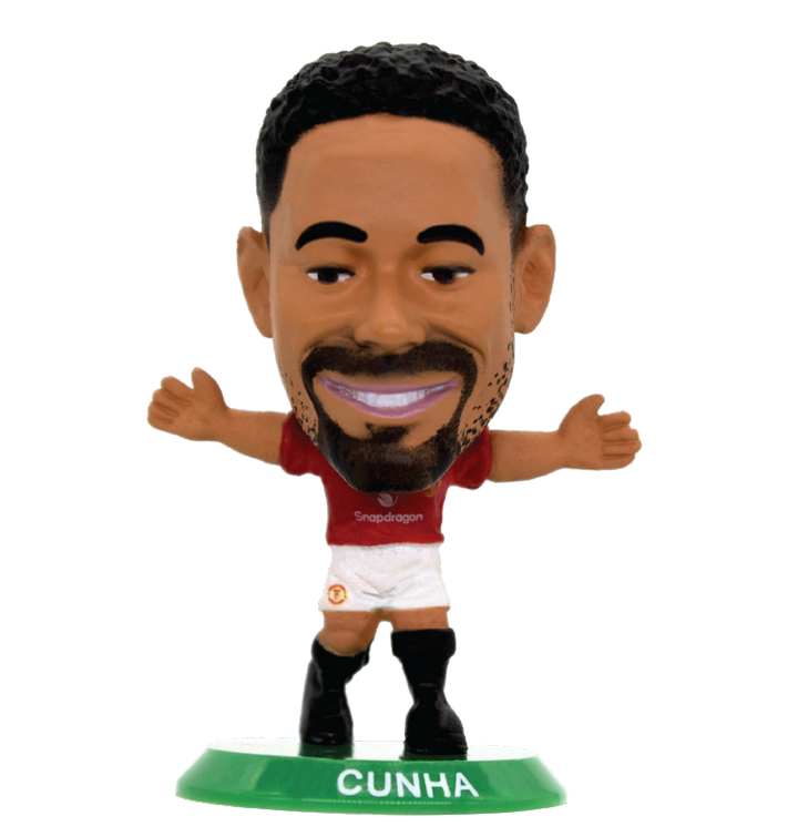 Soccerstarz - Man Utd Matheus Cunha - Home Kit (Classic Kit) /Figures