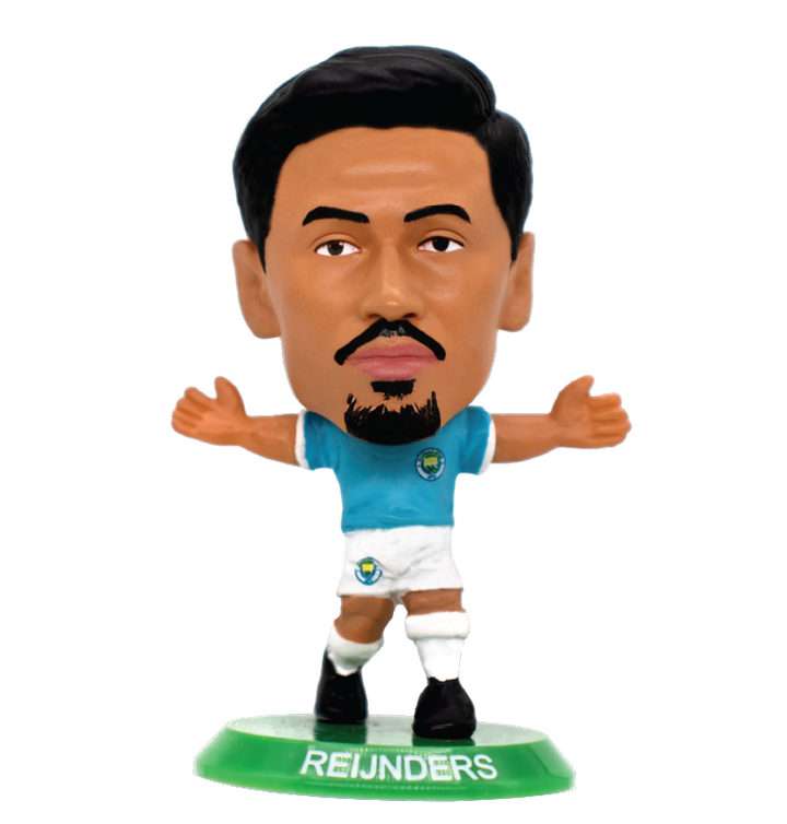 Soccerstarz - Man City Tijjani Reijnders Figure - Classic Home Kit
