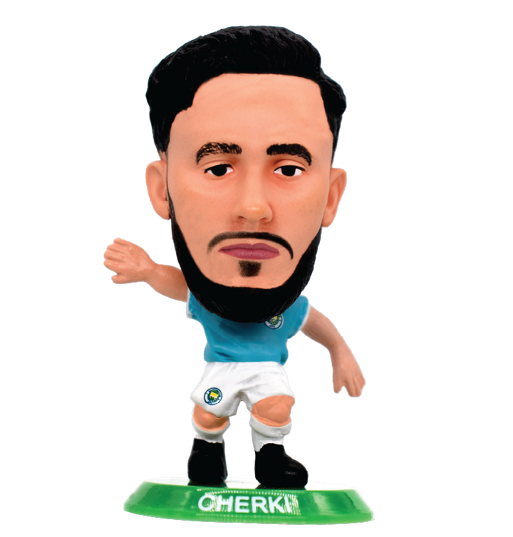 Soccerstarz - Man City Rayan Cherki Figure - Classic Home Kit