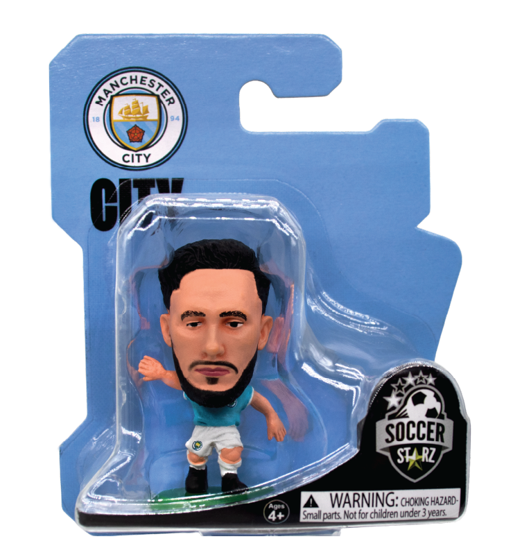Soccerstarz - Man City Rayan Cherki Figure - Classic Home Kit