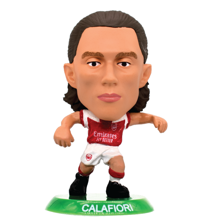 Soccerstarz - Arsenal Riccardo Calafiori -Classic Home Kit
