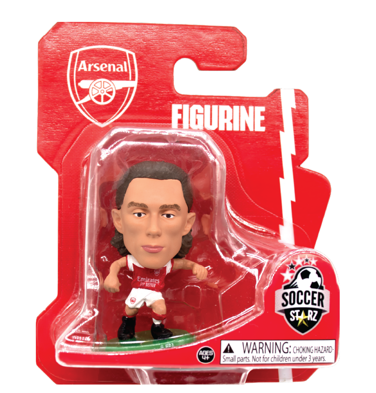 Soccerstarz - Arsenal Riccardo Calafiori -Classic Home Kit