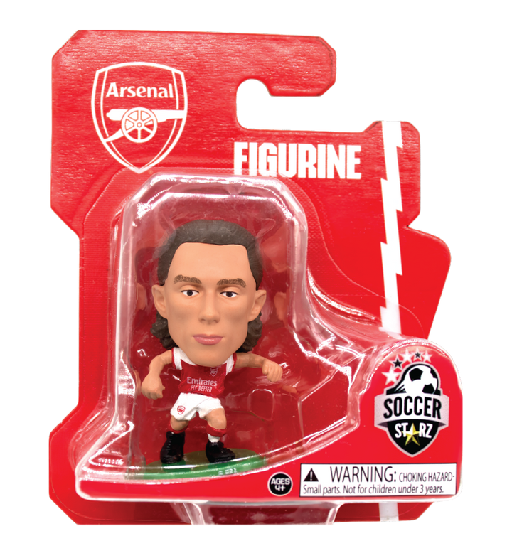 Soccerstarz - Arsenal Riccardo Calafiori -Classic Home Kit