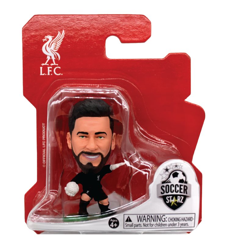 Soccerstarz - Liverpool Alisson Becker Figure - Classic Home Kit