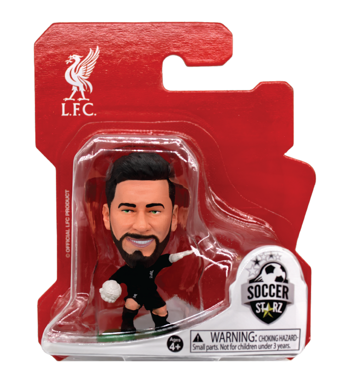 Soccerstarz - Liverpool Alisson Becker Figure - Classic Home Kit