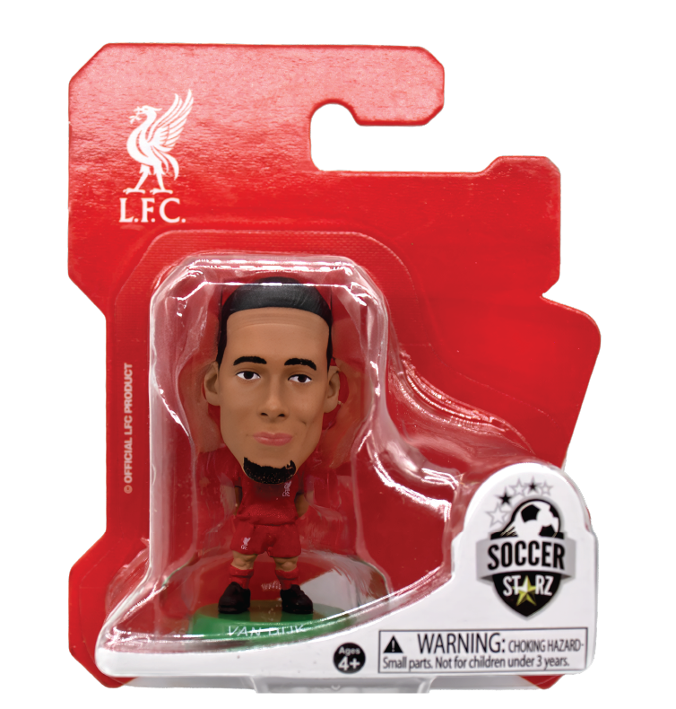 Soccerstarz - Liverpool Virgil Van Dijk Figure - Classic Home Kit