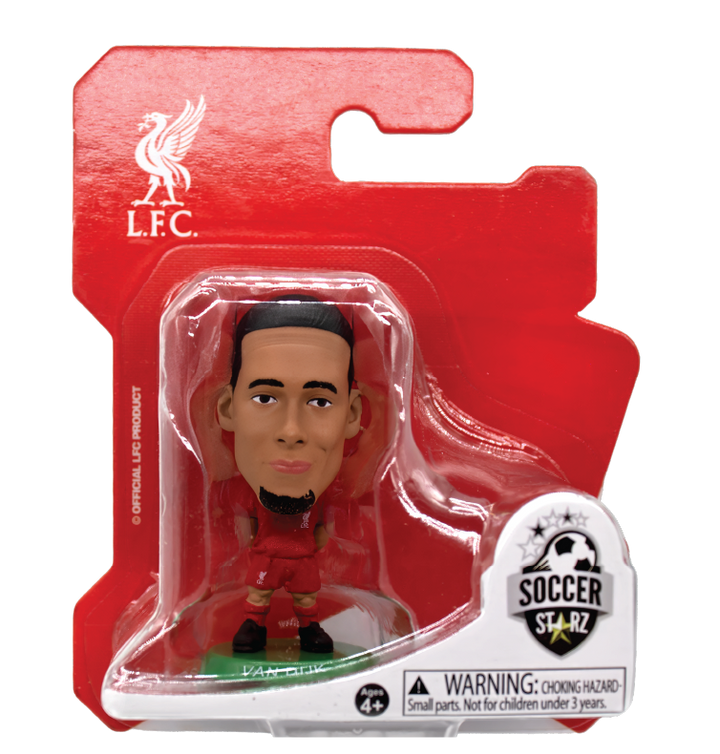 Soccerstarz - Liverpool Virgil Van Dijk Figure - Classic Home Kit