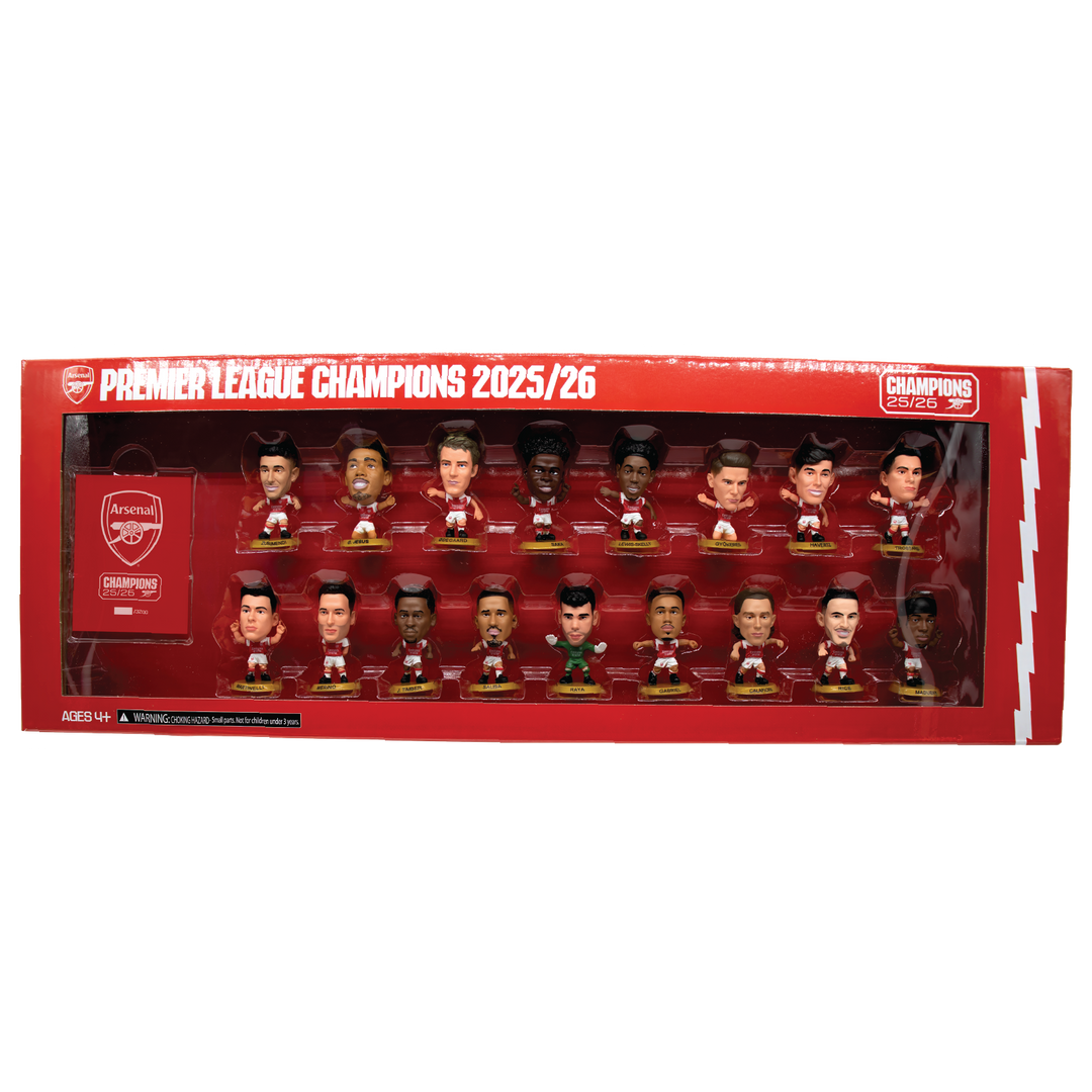 Soccerstarz - Arsenal 25/26 Premier League Winners 17 Figure Team Pack
