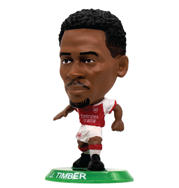 Soccerstarz - Arsenal Jurrien Timber - Classic Home Kit