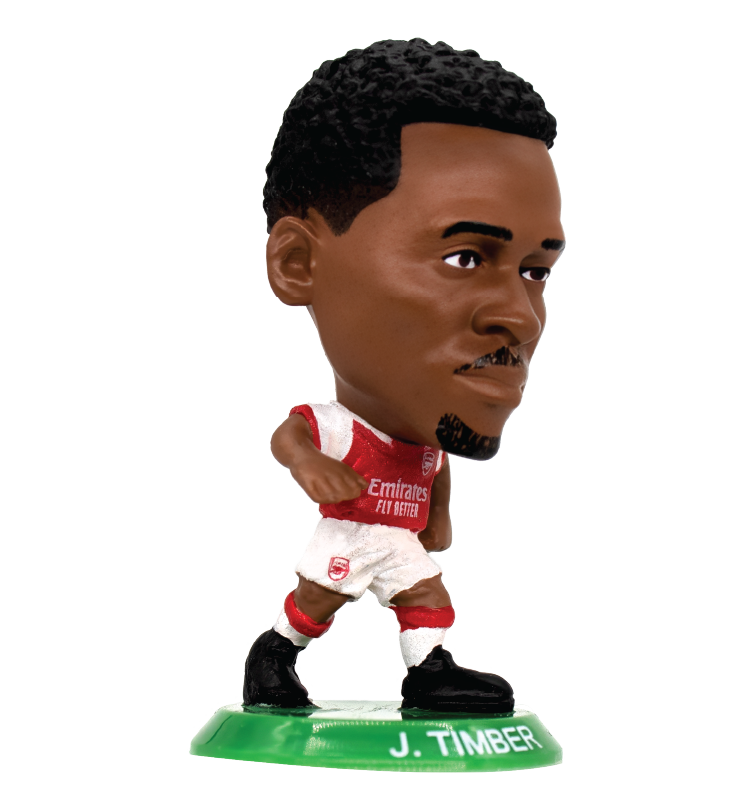 Soccerstarz - Arsenal Jurrien Timber - Classic Home Kit