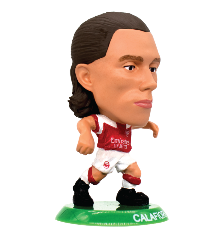 Soccerstarz - Arsenal Riccardo Calafiori -Classic Home Kit
