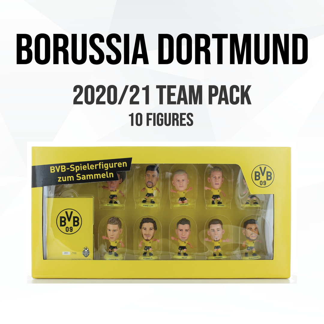 Soccerstarz - Borussia Dortmund Team Pack 10 figure (2020/21 Version Classic Kit)