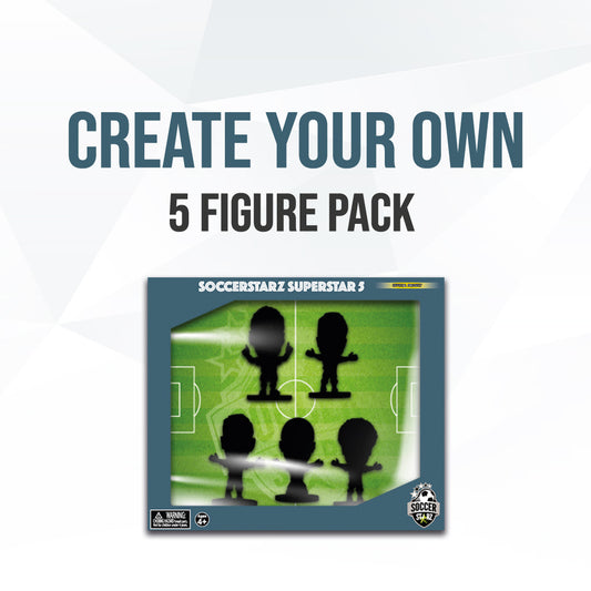 Soccerstarz Create Your Own 5 Pack! Packaging - FREE Packaging