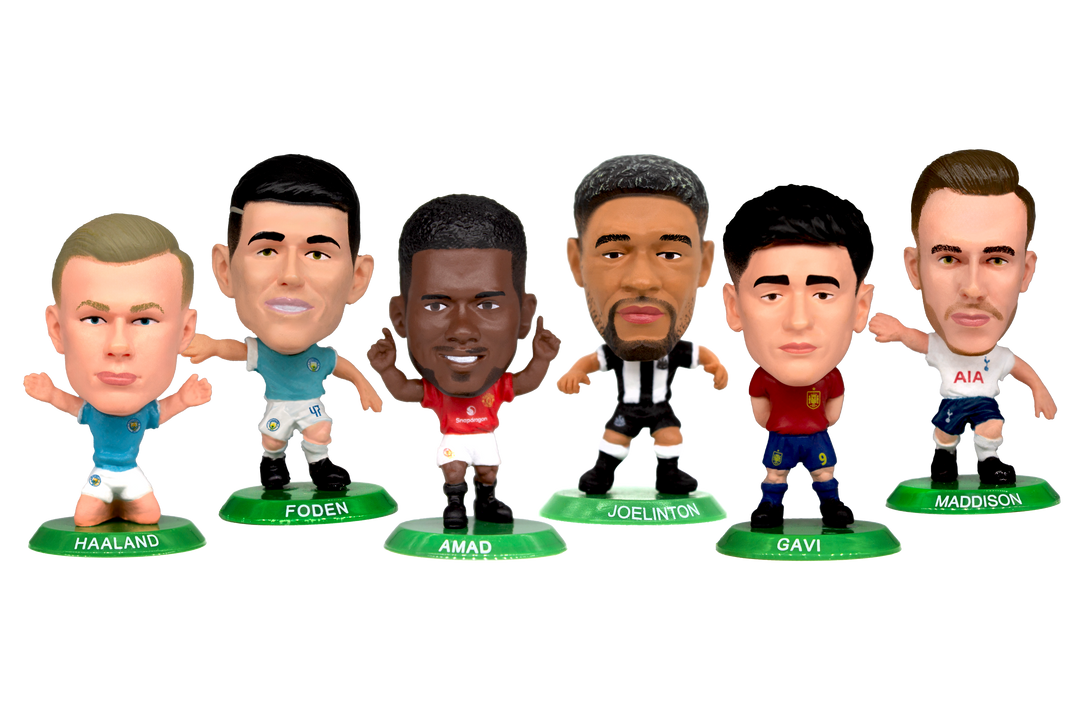 Soccerstarz - Stand for 12 SoccerStarz Figures (Generic Green) and 12 SoccerStarz Figures (SET A)