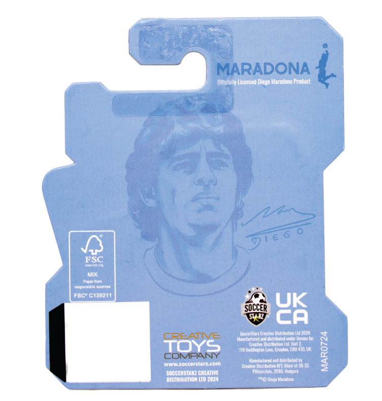 Soccerstarz - Diego Maradona (1984 - 1991) - Home Kit (Classic Kit) /Figures
