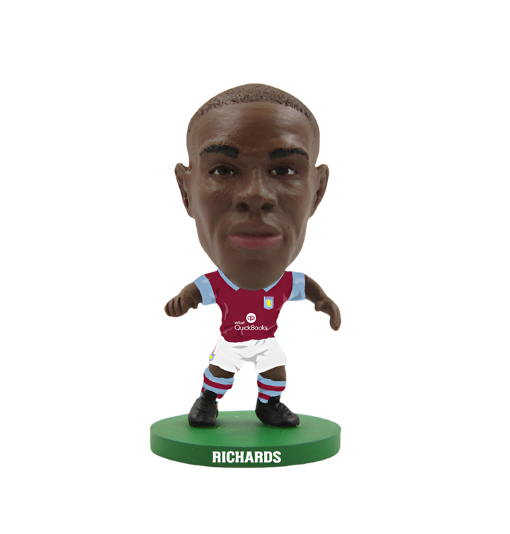 Soccerstarz - Aston Villa - Micah Richards - Home Kit (2016 Version) (Clear Sachet)