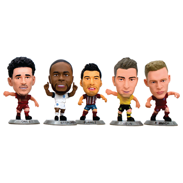 Soccerstarz - 2022 Edition Silver Base Collection Completers - 10 Figure Bundle /Figures