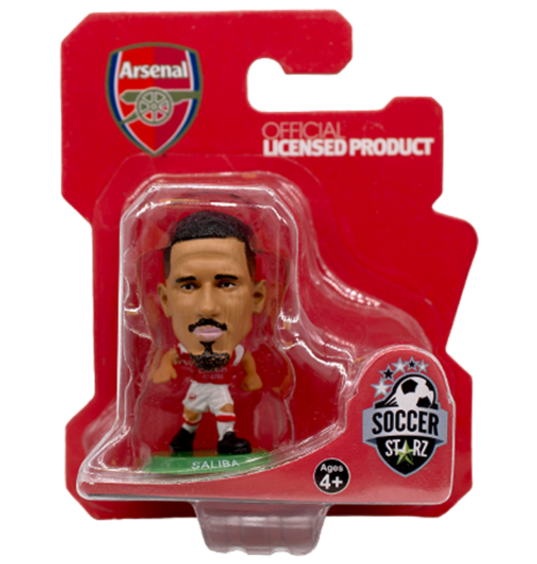 Soccerstarz - Arsenal - William Saliba - Home Kit (Classic Kit) /Figures