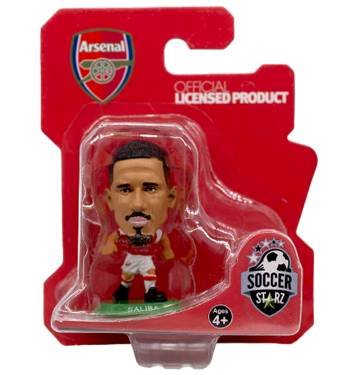 Soccerstarz - Arsenal - William Saliba - Home Kit (Classic Kit) /Figures