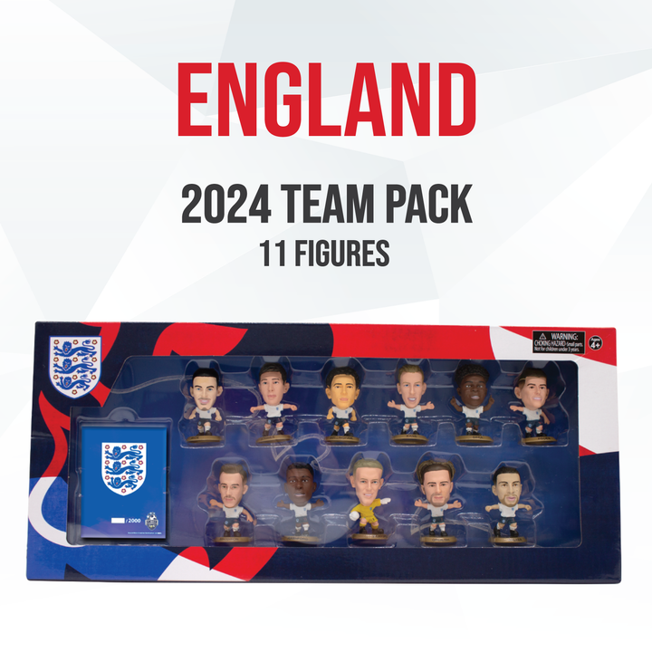 Soccerstarz - England Team Pack 11 figure (2024 Version) /Figures