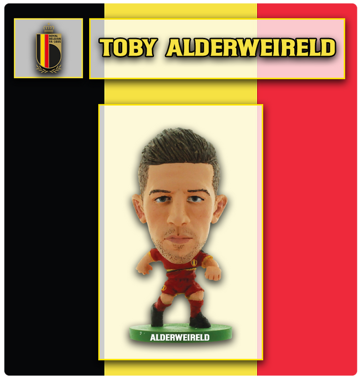 Soccerstarz - Belgium - Toby Alderweireld - Home Kit