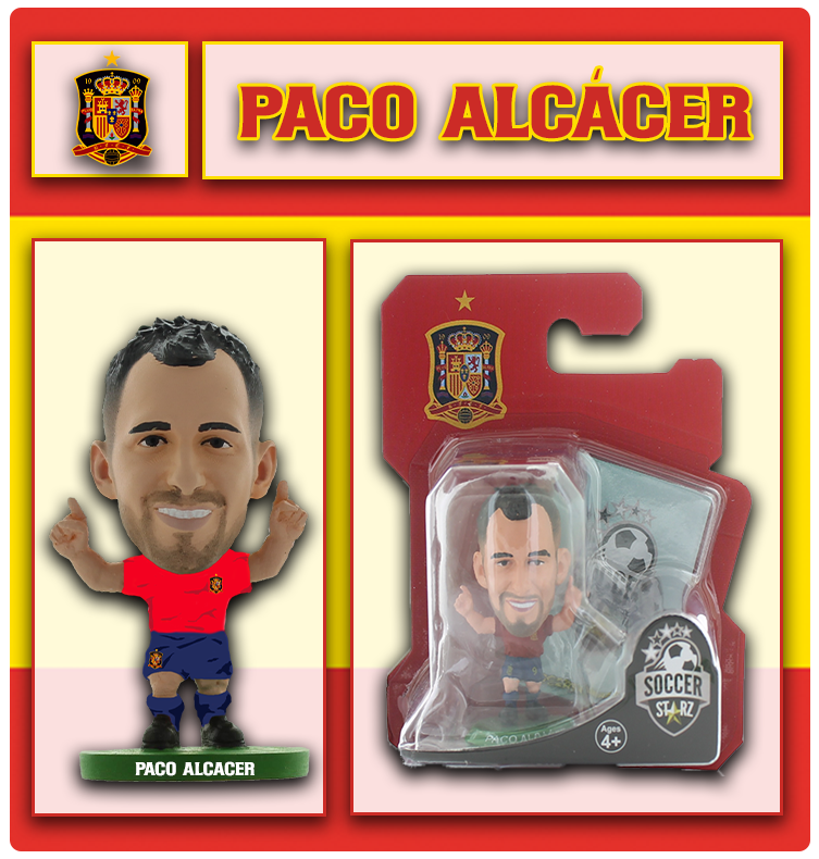 Soccerstarz - Spain - Paco Alcacer - Home Kit