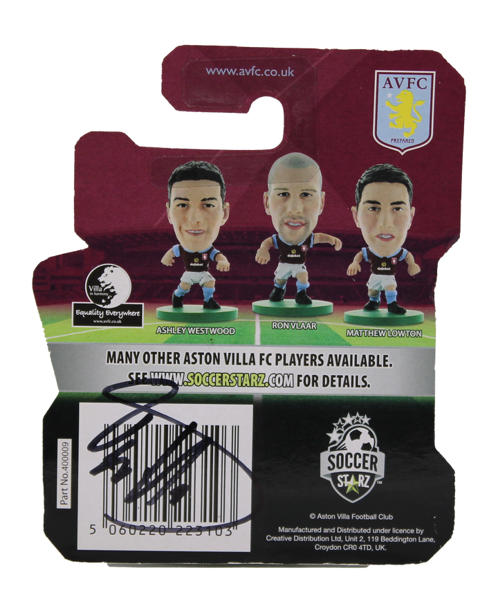 Signed SoccerStarz - Christian Benteke - Aston Villa