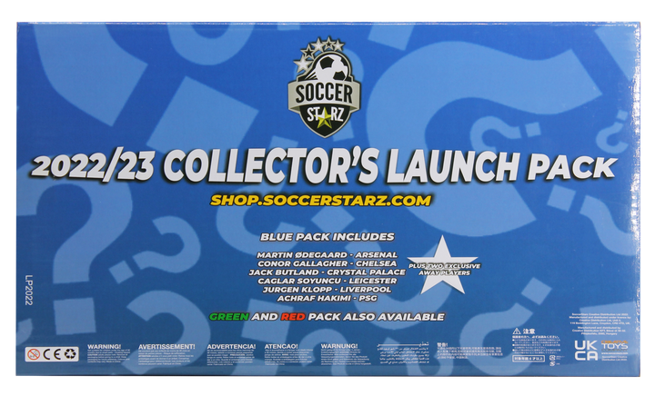 Soccerstarz - 8 Figure Launch Pack (2022/23 Version BLUE Pack)