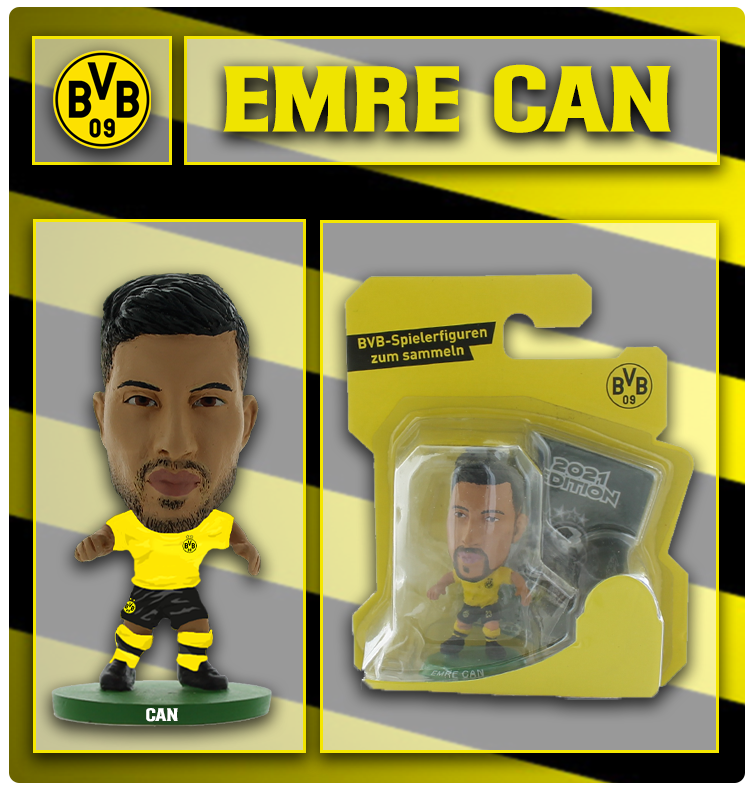 Soccerstarz - Borussia Dortmund - Emre Can - Home Kit