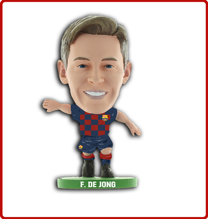 Soccerstarz - Barcelona - Frenkie De Jong - Home Kit