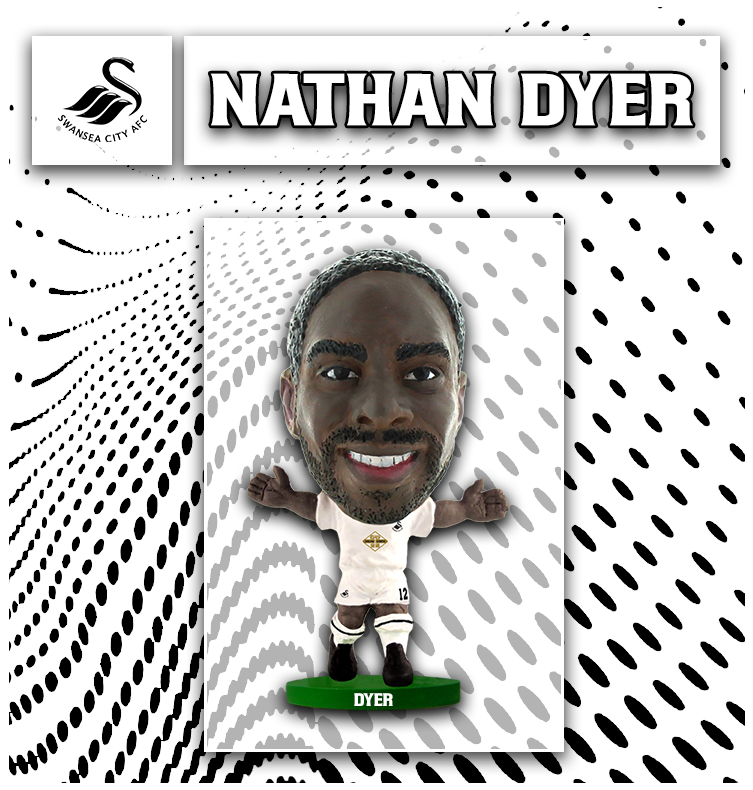 Soccerstarz - Swansea City - Nathan Dyer - Home Kit