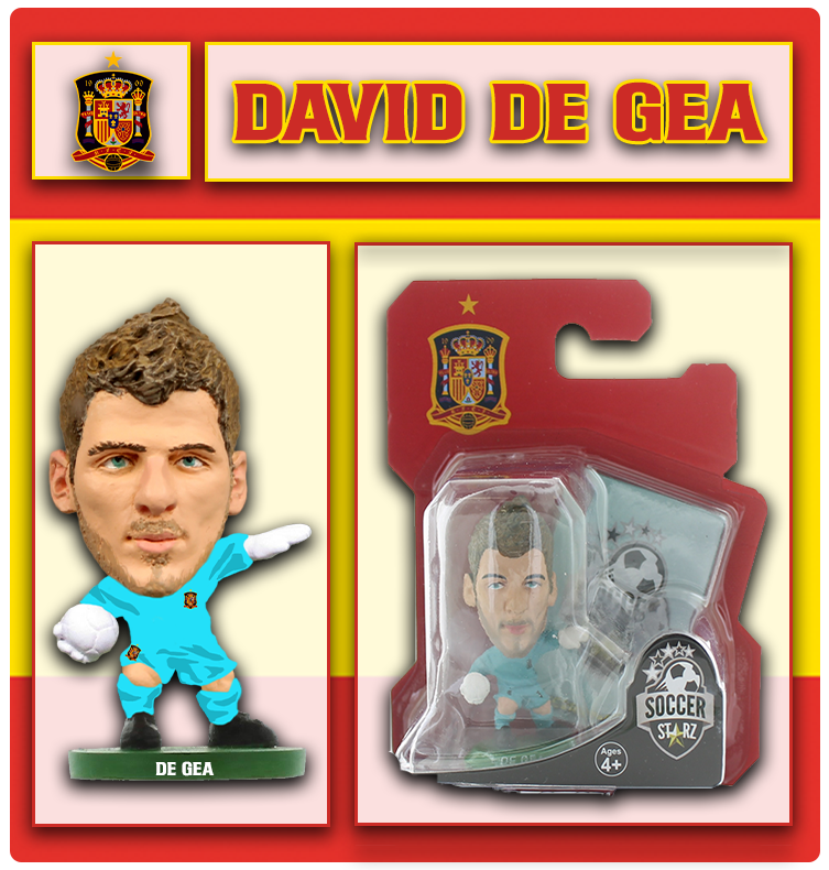 Soccerstarz - Spain - David De Gea - Home Kit