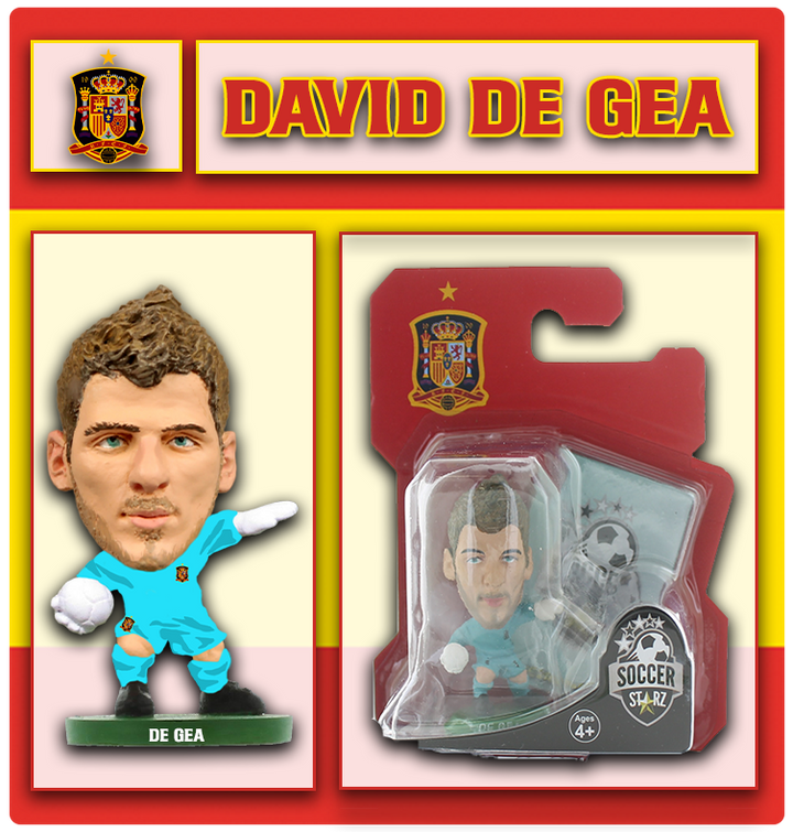 Soccerstarz - Spain - David De Gea - Home Kit