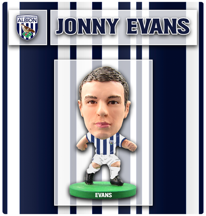 Soccerstarz - West Brom - Jonny Evans - Home Kit