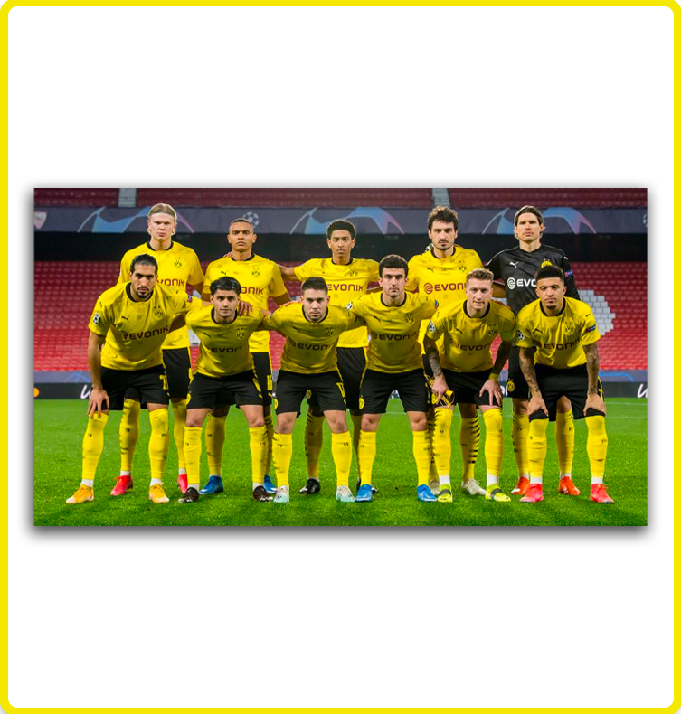 Soccerstarz - Borussia Dortmund Team Pack 10 figure (2020/21 Version Classic Kit)