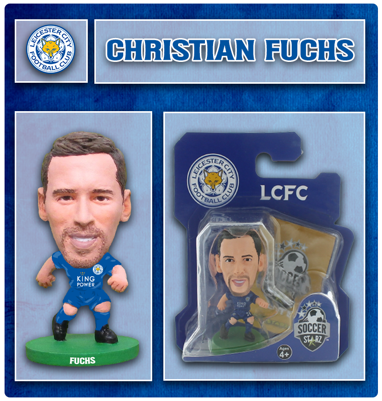 Soccerstarz - Leicester City - Christian Fuchs - Home Kit