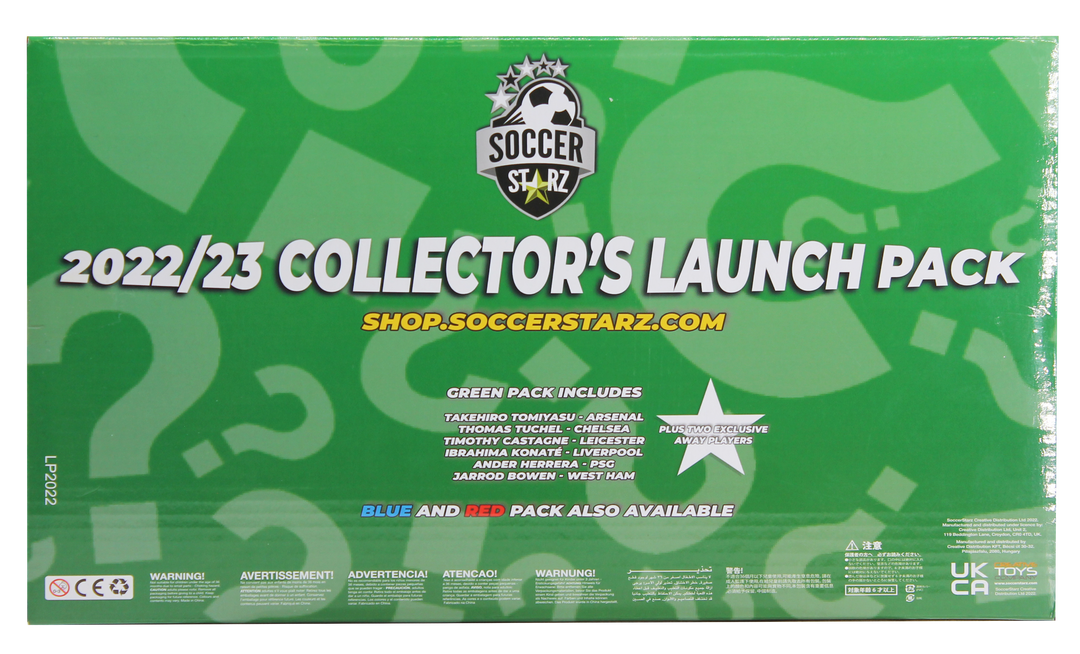 Soccerstarz - 8 Figure Launch Pack (2022/23 Version GREEN Pack)