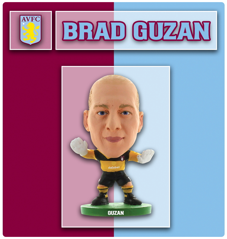 Soccerstarz - Aston Villa - Brad Guzan - Home Kit