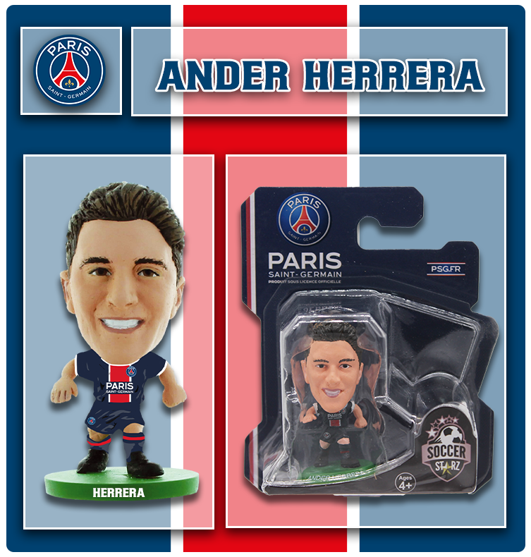 Soccerstarz - Paris St Germain - Ander Herrera - Home Kit (Classic Kit)