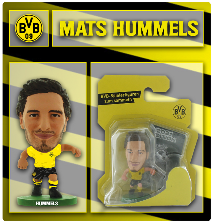 Soccerstarz - Borussia Dortmund - Mats Hummels - Home Kit