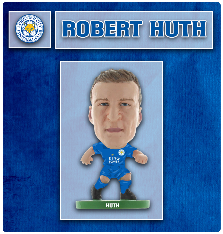 Soccerstarz - Leicester City - Robert Huth - Home Kit