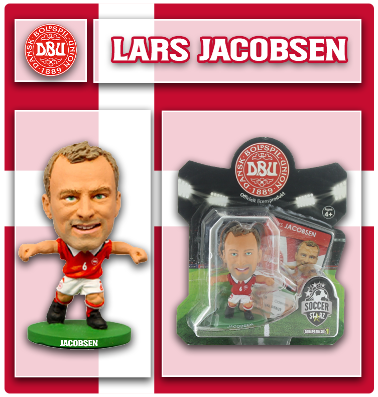 Soccerstarz - Denmark - Lars Jacobsen - Home Kit