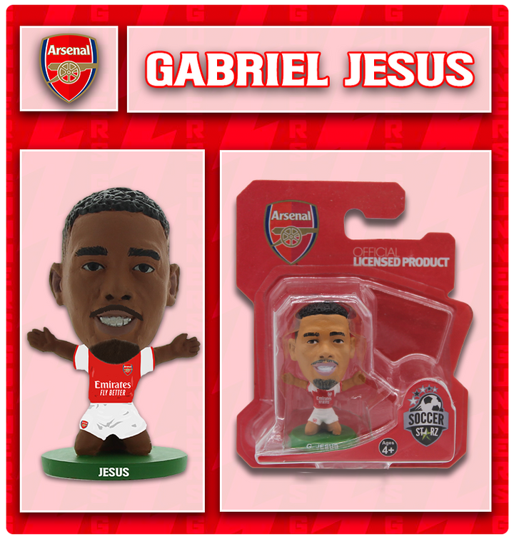 Soccerstarz - Arsenal - Gabriel Jesus - Home Kit